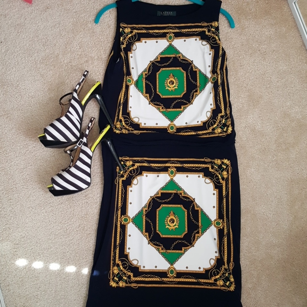 Size 4 Lauren Ralph Lauren Sheath Dress